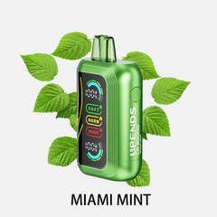 Upends CD3000 disposable vape 3000 puff Miami Mint | rokok elektrik sekali pakai rasa es mint | harga grosir Indonesia