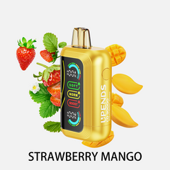 Upends CD3000 disposable vape 3000 puff Strawberry Mango | rokok elektrik sekali pakai rasa stroberi mangga | harga grosir Indonesia