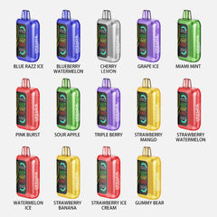 Upends CD3000 vape 3000 puff full flavor lineup | rasa stroberi, semangka, mangga, anggur, blueberry, mint | harga grosir rokok elektrik
