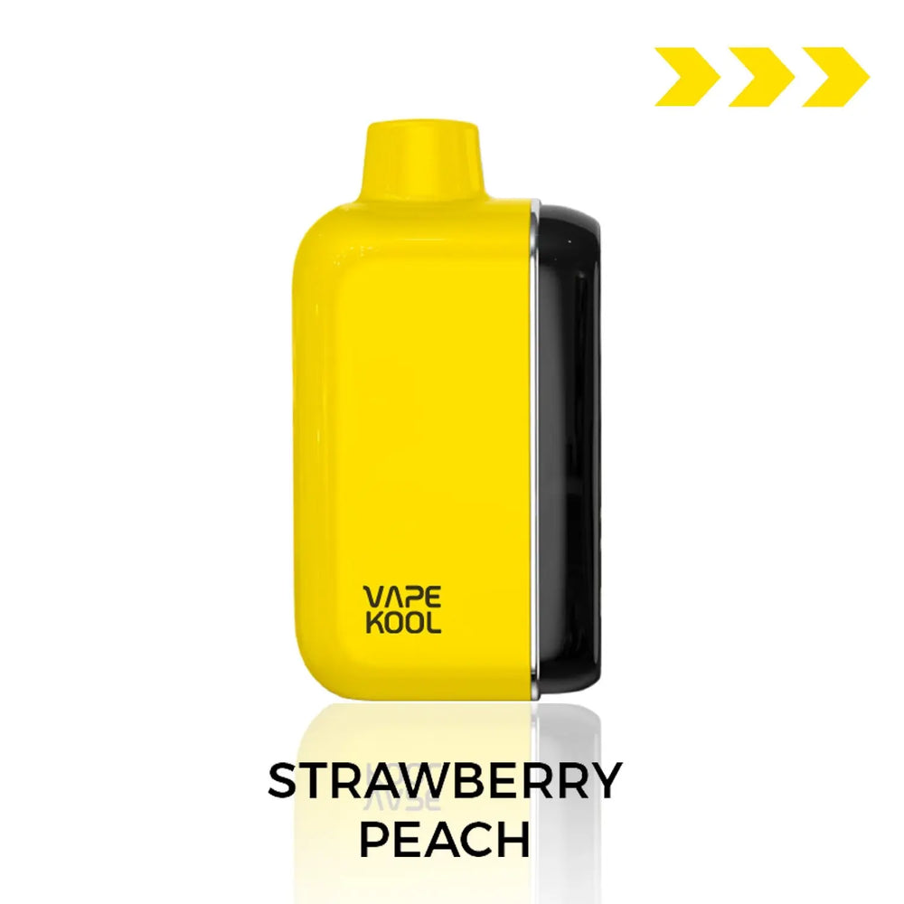 VAPEKOOL KOLOS 40000 Strawberry Peach – sweet strawberry blend with soft peach tone for balanced and refreshing vape
